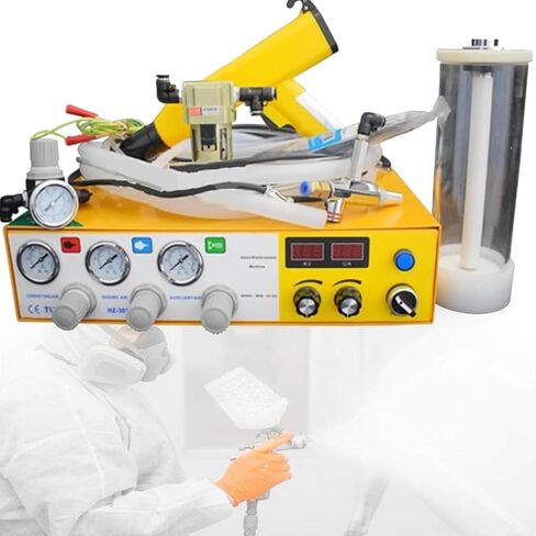 Portable Powder Coating Gun Kit Electric Power Tools for DIY Home Projects, Powder Coating Supplies, Efficient in Kuwait