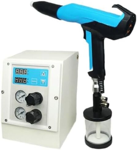 Portable electrostatic Powder Coating Machine kit (with smart Control Panel), for DIY Furniture, cabinets, Fences, Walls, and Garden Chairs. in Kuwait