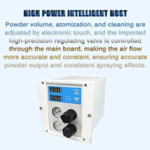 Portable electrostatic Powder Coating Machine kit (with smart Control Panel), for DIY Furniture, cabinets, Fences, Walls, and Garden Chairs. in Kuwait