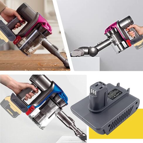 DW31A for Dewalt Battery Adapter to for Dyson Type A DC31 DC35 DC34 DC45 Vacuum Cleaner, Adapter Convert for Dewalt 20V Battery to Dyson Type A 22.2V Battery (Not for Type B) in Kuwait