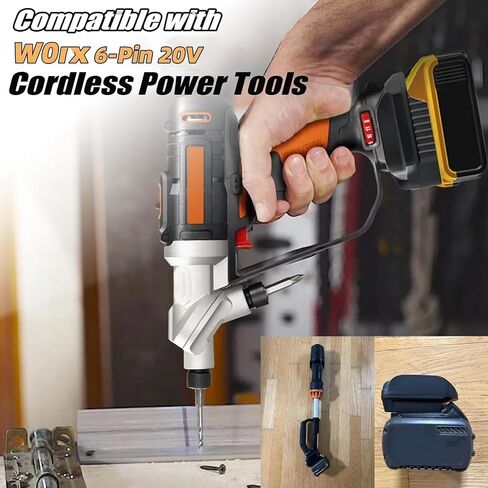 for DeWalt and for Milwaukee Battery Adapter, Compatible with M18 and for DeWat 20V 60V Lthium Battery (Power for Worx 20V USA Version Tools) in Saudi Arabia