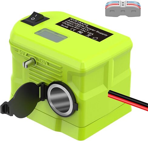 Power Battery Adapter Wheel for Ryobi 40V Battery with 14 AWG Wire Connector for Ryobi OP4040, OP40602, OP40404, OP40201 DIY Rc Car Toys, Robotics and Rc Truck in Kuwait