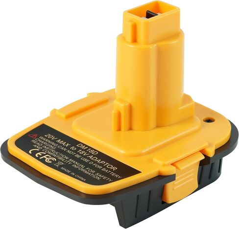 DM18D Battery Adapter for Dewalt 20V to with Milwaukee M18 | DM18D battery adapters for cordless tools, with Dewalt USB adapter, for Dewalt 20V to 18V M18 in Kuwait