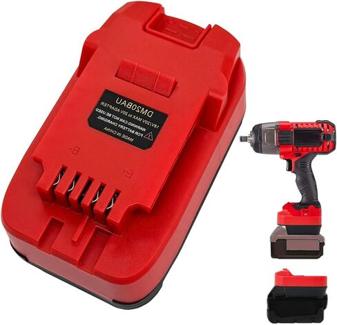 BAU20ML Adapter for Bauer to Milwauke, Adapter Convert for Bauer 20V Battery to for Milwauke M18 18V Power Tools (Bare Converter) in Kuwait