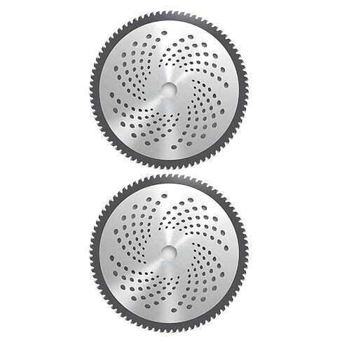 3 Pcs Brush Cutter Blade, 10 in / 255 mm 80T Carbide Tip Weed Eater Blade, Alloy Circular Saw Blades, 0.05 in / 1.3 mm Thick, Replacement Blades for Cutting Bushes, Crops in Kuwait
