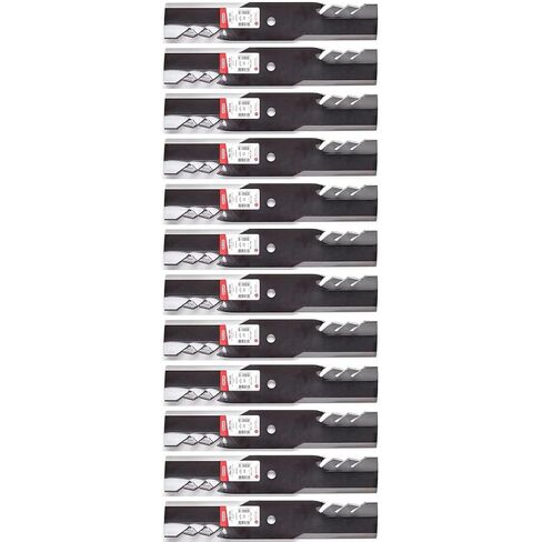 12PK G6 Gator Blade for 48",Replacement for Oregon Bad Boy Maverick, ZT Elite OEM in Kuwait