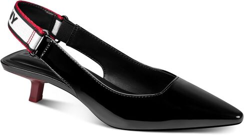DKNY Womens Nolene Slingback Pointed Toe Kitten Heel in Kuwait