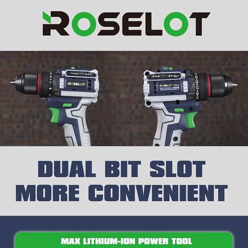 20V Brushless Cordless Drill Set, 531 In-lb Torque, 2x1.5Ah Batteries & Tool Box Included, Compact Power Drill Kit for Home Repair & DIY Projects in Kuwait