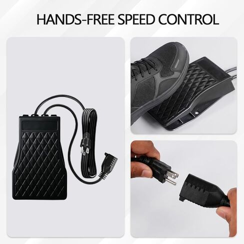 1200W Flex Shaft Rotary Tool, 30000RPM Variable Speed Hanging Grinder with 46Pcs Accessories & Foot Pedal, Electric Flexible Shaft Carving Machine for Wood Metal Jewelry Polishing Sanding Engraving in Kuwait