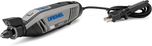 Dremel 4300 5 Thirds Rotary Tool (2 Items) | Includes Dremel 4300-5/40 Kit, 40 Accessories) Plus 225-02 Flex Shaft, 120V, 1.8a, 5, 000-35, 000 Rpm in Kuwait