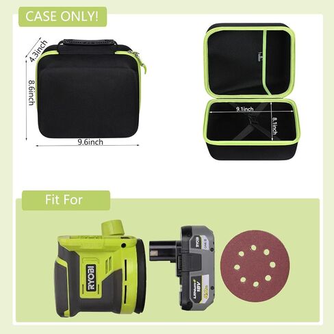 Tourmate Hard Storage Case for Ryobi One+ Random Orbit Power Sander - Travel Case for P401 18V Random Orbit Power Sander(Box Only) in Kuwait
