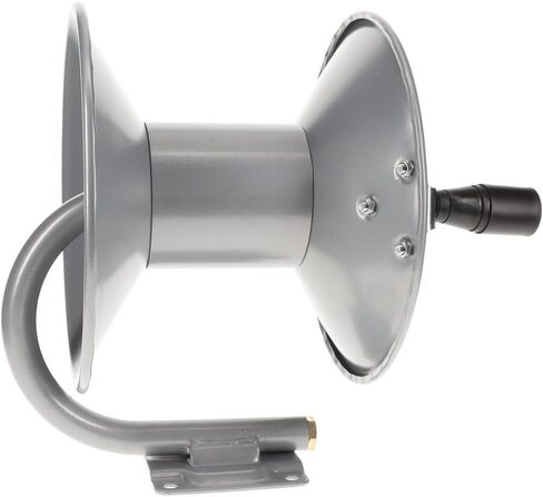 PRO SOURCE Wall Mount Industrial Duty Hand-Crank Air Hose Reel: Accommodates 50 ft Hose in Kuwait