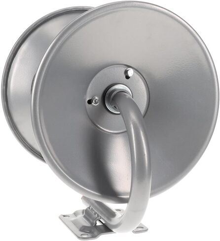 PRO SOURCE Wall Mount Industrial Duty Hand-Crank Air Hose Reel: Accommodates 50 ft Hose in Kuwait