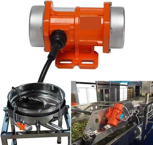 Vibration Motor, Versatile Concrete Vibrator Vibration Motor 30W 220V Single Phase Aluminum,for Shaker Table in Kuwait