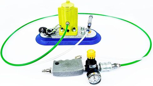 1125 VMSAC Vacuum Mount Air Piston Vibrator - Portable Vibrating Motor with Handheld Controls-Lightweight Vibration Motor, Air Vibrator Mount for Truck Trailers, Farm Hoppers & Bins in Kuwait