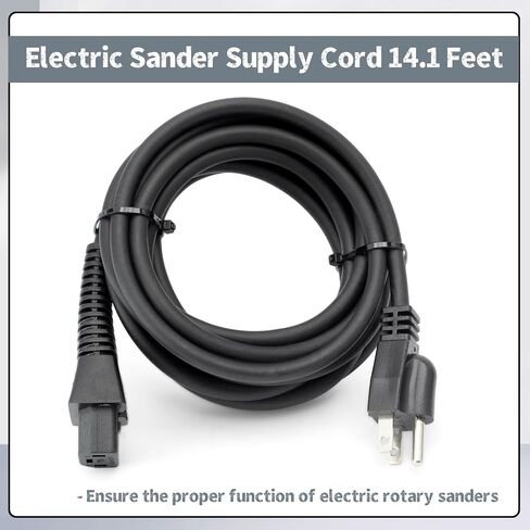 MIE9017211 Electric Sander Cable Compatible with Mirka DEROS LEROS DEOS Electric Sander Models 120V, 14.1' Supply Cord Replace MIE6517211 in Kuwait