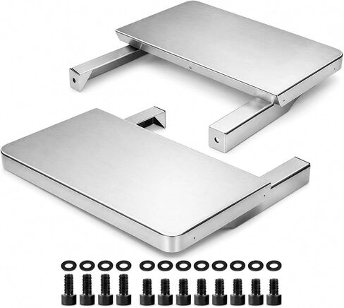 Upgraded Infeed Outfeed Table Replacement for JET 723521, Compatible with JWDS-1632, JWDS-1836 & JWDS-1632OSC Drum Sanders, Heavy Duty Steel Extension Support Tables, 75 lbs Capacity in Kuwait