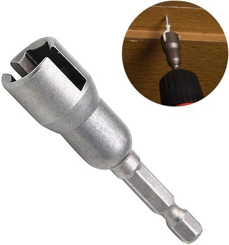 Hex Shank Socket Driver Adapter with Eye Bolt Screw Driver, Quick Connect Drill Bit Extension, High-Speed Install Tool for Woodworking, DIY Craft and Home Improvement in Kuwait