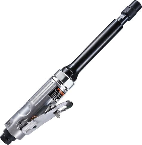 Air Die Grinder, 5" Extended Air Powered Grinder set with 1/4" and 1/8" Collets, 20,000 RPM Pneumatic Grinder for Porting, Polishing and Deburring, Rear Exhaust, 5-Inch Long Reach Shaft Tool in Kuwait