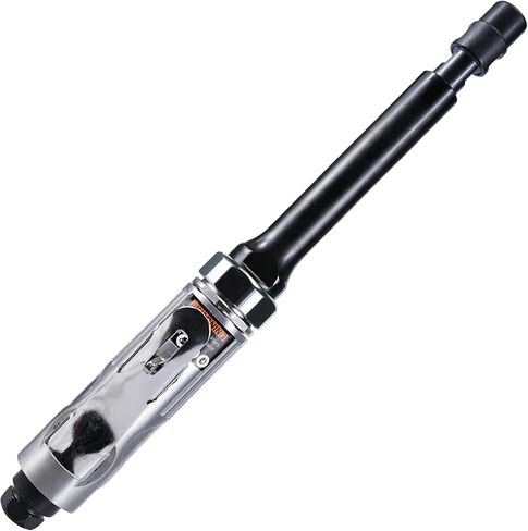 Air Die Grinder, 5" Extended Air Powered Grinder set with 1/4" and 1/8" Collets, 20,000 RPM Pneumatic Grinder for Porting, Polishing and Deburring, Rear Exhaust, 5-Inch Long Reach Shaft Tool in Kuwait