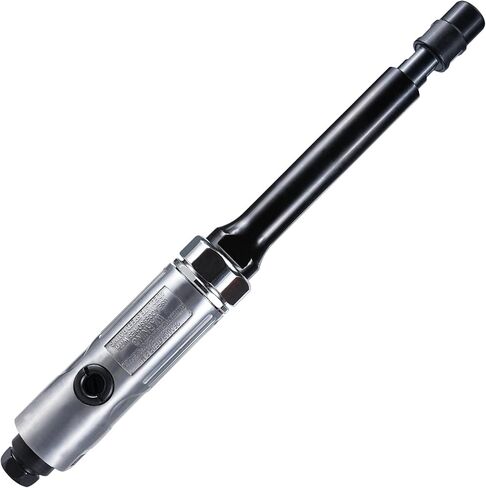 Air Die Grinder, 5" Extended Air Powered Grinder set with 1/4" and 1/8" Collets, 20,000 RPM Pneumatic Grinder for Porting, Polishing and Deburring, Rear Exhaust, 5-Inch Long Reach Shaft Tool in Kuwait