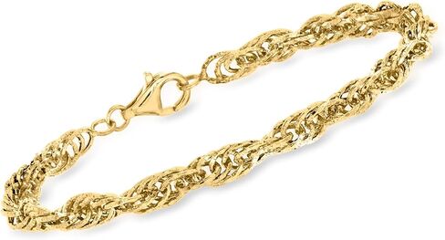 روس سيمونز 18kt الذهب على سوار سلسلة حبل الجنيه الاسترليني in Kuwait