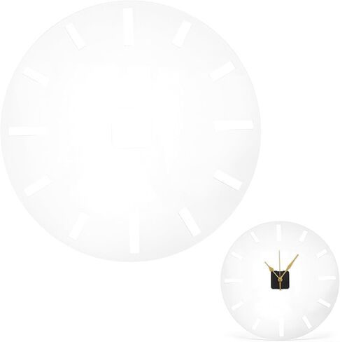 Clock Face: Acrylic Router Template - Clock Face Stencil for Woodworking Crafting Roman Numeral Router Dial Insert Accessory in Kuwait