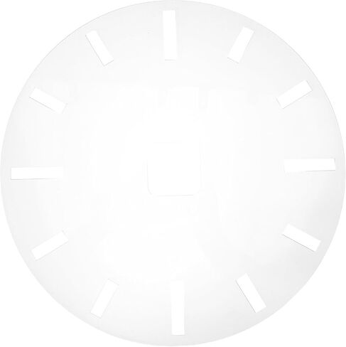 Clock Face: Acrylic Router Template - Clock Face Stencil for Woodworking Crafting Roman Numeral Router Dial Insert Accessory in Kuwait