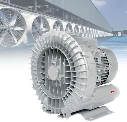 Multi-Use Regenerative Ring Pump High Pressure Vortex Blower Industrial High-Pressure Equipment，Regenerative Blower 120W-2200W High-Pressure Industrial Vacuum Pump for Air Blowing Or Suction in Kuwait