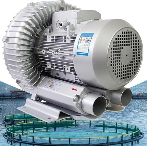 Multi-Use Regenerative Ring Pump High Pressure Vortex Blower Industrial High-Pressure Equipment，Upgraded High-Pressure Regenerative Blower, 380V Three-Phase Industrial Vacuum Pump, Vortex Bl in Kuwait