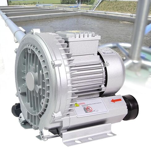 Multi-Use Regenerative Ring Pump High Pressure Vortex Blower Industrial High-Pressure Equipment，Underwater Aeration Machine for Pool & Sewage Treatment, 180W Regenerative Blower, High Effici in Kuwait
