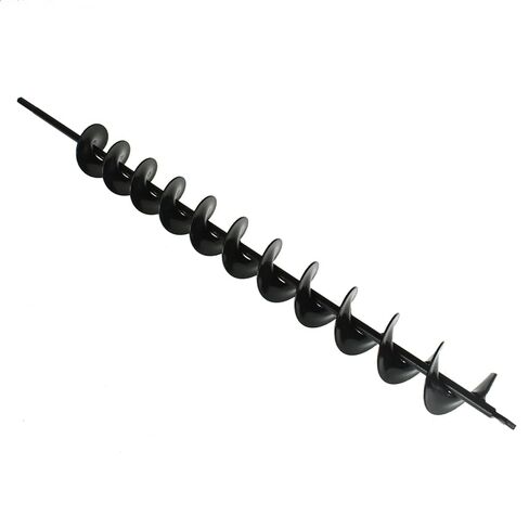 munirater 2 x 24 Inch Auger Drill Bit for Planting Replacement for Umbrella Hole Digger 3/8 Inch Hex Drive Drill in Kuwait