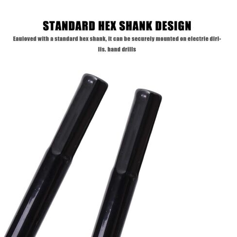 Garden Auger Drill Bit Tool Spiral Hole Digger Ground Drill Earth Drill for Seed Planting Gardening Fence Flower Planter (Radius 5cm) in Kuwait