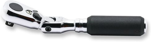 Ko-ken 2726Z Z-Series 1/4" Sq. Dr. Ratchet Handle Flex Head 72T L114mm | Flexible head ratchet handle with a 1/4-inch square drive, precise 72-tooth gear, and compact 114mm Z-Series body. in Kuwait