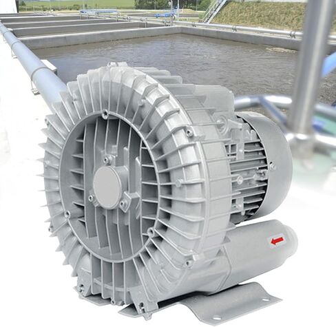 Multi-Use Regenerative Ring Pump High Pressure Vortex Blower Industrial High-Pressure Equipment，Underwater Aeration Machine for Sewage Treatment & Pool Oxygenation - 1.5KW Regenerative Blowe in Kuwait