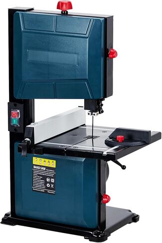 Towallmark 8-Inch Benchtop Band Saw, 3A & 1800RPM Pure Copper Motor, 0-45° Tilting Table, Fence & Miter Gauge Included, for Wood Aluminum Plastic Cutting in Kuwait