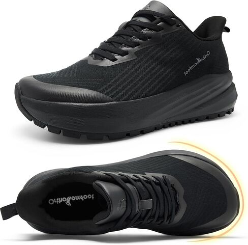 Women's Orthopedic Plantar Fasciitis Shoes: Comfortable Wide Arch Support Diabetic Orthotic Flat Feet Trail Running Athletic Hiking Sneakers, Casual Sports Trekking Walking Shoes for Foot Heel Pain in Kuwait