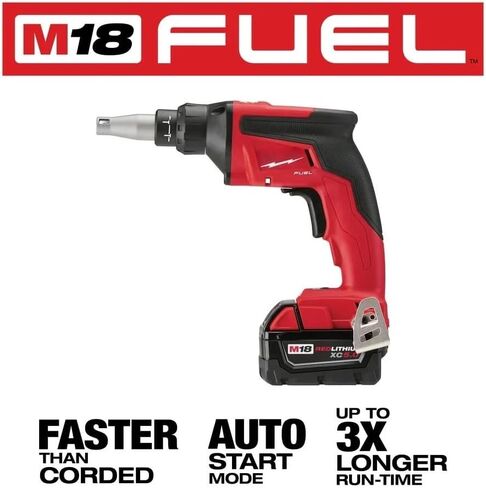 New 2866-22 for Milwaukee for M18 Cordless Drywall Screw Gun Kit w/Bag | Width 2.2 in Height 7.5 in Weight 2.5 lbs in Kuwait
