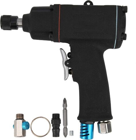 Powerful Air Screwdriver Pneumatic Screw Gun Professional High Torque 150 180Nm 9000RPM for Automobile Furniture Assembly Line Alloy Steel 160mm (US Style) in Kuwait