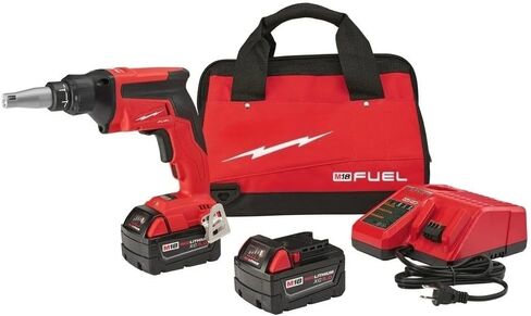 2866-22 Brushless Cordless Drywall Screw Gun for Milwaukee M18 Fuel 18V Drywall Screw Gun Kit w/Contractor Bag in Kuwait