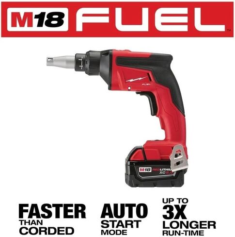 2866-22 Brushless Cordless Drywall Screw Gun for Milwaukee M18 Fuel 18V Drywall Screw Gun Kit w/Contractor Bag in Kuwait