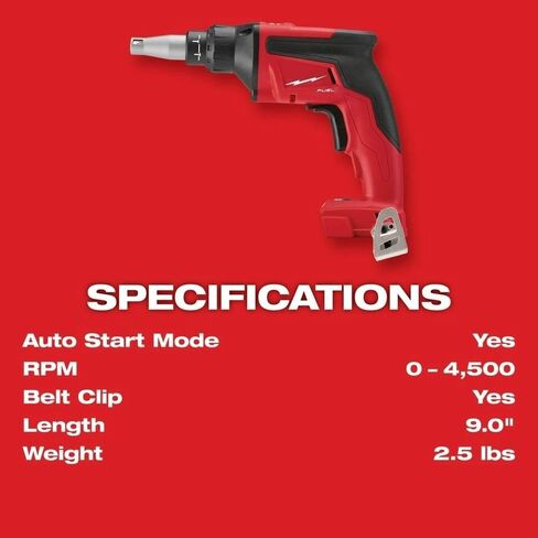 2866-22 Brushless Cordless Drywall Screw Gun for Milwaukee M18 Fuel 18V Drywall Screw Gun Kit w/Contractor Bag in Kuwait