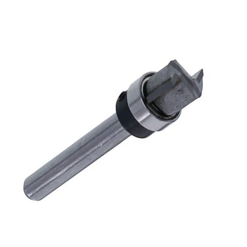 Milescraft 2217 - 12mm Straight Router Bit with ½" Bearing. Rout Mortises for Hinges, Latch & Strike Plates. Compatible with Milescraft 1226 and 1229 Hinge Jig Products in Kuwait