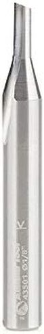 Amana Tool - 43501 Solid Carbide Single 'O' Flute Plastic Cutting 1/8 Dia x 5/16 x 1/4 Inc in Kuwait