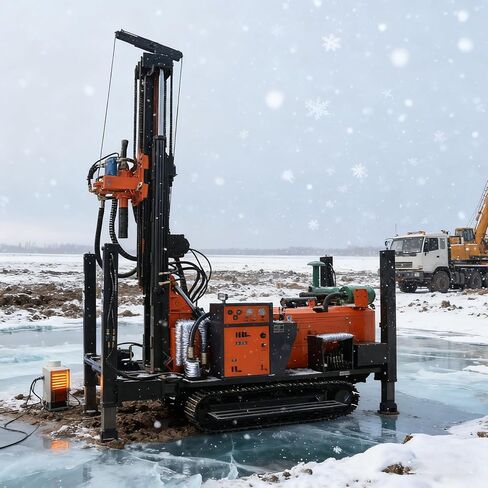 Heavy Duty Pneumatic Water Well Drilling Rig | Efficient Borehole Machine | Hydraulic Borehole Drilling Machine for Water Wells, Geotechnical Projects, and Mountain Area Drilling Operations. in Kuwait