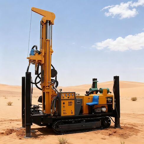 Professional Water Well Drill Rig | Pneumatic Deep Drilling Equipment | Deep Well Water Drilling Rig Equipment for Agriculture, Construction, and Groundwater Development with Easy Operation. in Kuwait
