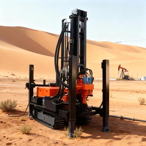 Deep Borehole Drilling Machine | Pneumatic Water Well Rig Equipment | High Efficiency Water Well Drilling Equipment for Agriculture, Mining Exploration, and Construction Water Supply Systems. in Kuwait