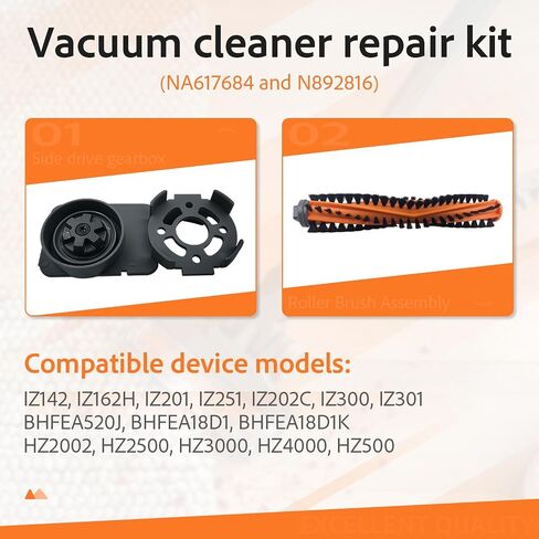 NA617684 N892816 Vacuum Cleaner for DeWalt & Black & Decker | for DeWalt & Black & Decker BHFEA18D1K BHFEA18D1 BHFEA520J Vacuum Repair Set Replaces in Kuwait