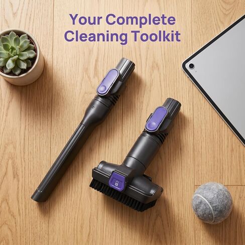 JEDELEOS Crevice Tool Brush Replacement Parts for Shark Pet Cordless Stick IX141 IZ162H IZ163H IZ362H IZ562H IZ140 IZ142 UZ145 Removable Two-in-one Tool Brush Attachments for D-Shaped Vacuum in Kuwait