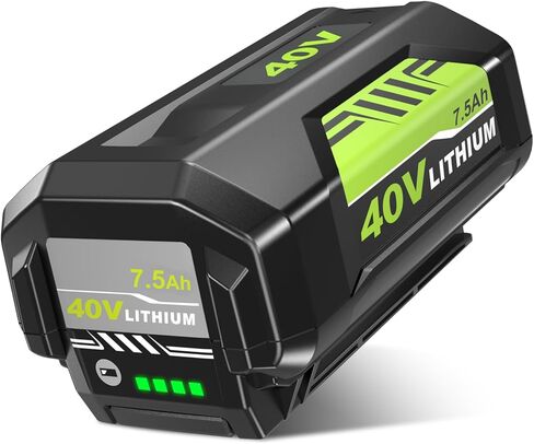 2Pack 40v 7500mAh OP4026A Battery Replacement for Ryobi 40V Battery Compatible with Ryobi 40 Volt Battery 7.5Ah Lithium OP4026A OP4015 OP4040 OP40201 OP4050A OP4015 OP40261 OP40401 OP4060 Power Tools in Saudi Arabia